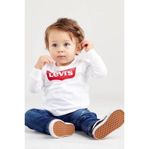 Levi's Kids Baby Longsleeve Batwing - Wit