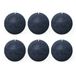 Spaas 6x Rustieke Balkaars 80 mm 24u, Donkerblauw