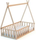WEBABY - Tipi bed in hout Beuken onbewerkt