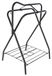 Kerbl Zadelbok, zadelhouder, zwart, metaal gepoedercoat, 71 x 46 x 89 cm, ruiter, voor Engelse en westerse zadels