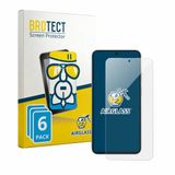 BROTECT Screenprotector 6 Stuks voor Samsung Galaxy S26 FE Beschermglas transparant
