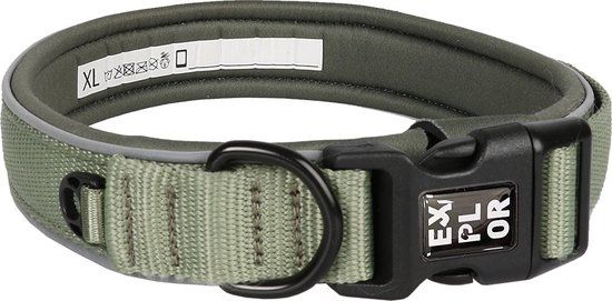 Duvo+ Ultimate Fit Comfy Halsband Classic Undercover Green XL - 52-61cm