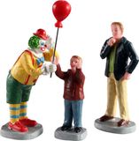 Lemax Friendly Clown Set of 3