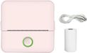 POTALAI TRADE Kft Imprimante thermique portable sans encre Bluetooth sans fil mini imprimante de poche pour téléphone portable imprimante d'étiquettes impression claire (Style rose A)