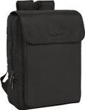 Safta Sac à dos pour ordinateur portable professionnel 15,6 pouces Cuir noir