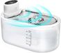 PetSafe Fontaine pour chats, fonctionne sur piles et silencieuse - Blanc