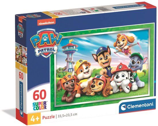 Clementoni Paw Patrol Kinderpuzzel - 60 Stukjes