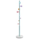vidaXL Kapstok Blauw Gepoedercoat IJzer 172 cm