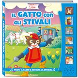Il Edibimbi Il gatto con gli stivali. Ascolta le fiabe Hardcover