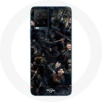 Manicase Hoesje voor Vivo Y21s 2021 / Y21 2021 Vikings Teaser Seizoen 6 Poster Karakters Art