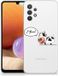 Samsung Galaxy A32 4G | A32 5G Enterprise Editie Telefoonhoesje met Naam Cheeky Cow