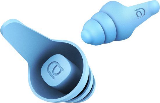 Mixx Assistive Audio Flight - Noise Reducing Ear Plugs - Blue