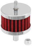 K&N Carterontluchtingsfilter - stalen onderplaat - 10mm aansluiting - Met bevestigingsbout (62-1090)