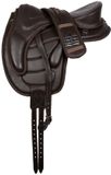 Pagony Boomloos Zadel Leer - 17 Inch - Bruin