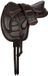 Pagony Boomloos Zadel Leer - 17 Inch - Bruin