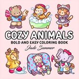 Cozy Animals Coloring Book - Jade Summer
