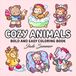 Cozy Animals Coloring Book - Jade Summer