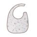 Cambrass - Vierkante slabbetje met pvc-folie en klittenbandsluiting - Greeny Beige 20x26x1cm