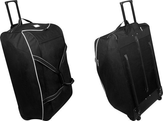 Avento Team Trolley Tas - Zwart - Polyester - 2015