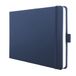 SIGEL CO207 Notizbuch Conceptum, ca. A5 quer, dotted, Hardcover, dunkelblau