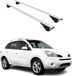 Omtec Omac Barres De Toit Pour Renault Koleos I 2008-2015 – Tüv / Din 75302:2019 – Antivol Inclus – Charge Max 75 Kg – 2 Barres Argent