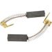 Vhbw - 2x Balais de charbon pour moteur 32,2 x 6,4 x 10mm compatible avec divers aspirateurs