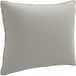 vidaXL Coussin de dossier PUTTEN 100% Polyester Gris 50 x 40 x 15 cm