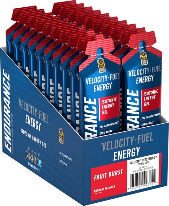 Applied Nutrition Endurance Energy Gel (20x60ml) Fruit Burst
