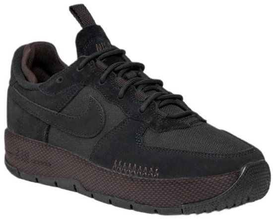 Nike Air Force 1 Wild Dames Sneaker Zwart