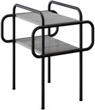 vidaXL Salontafel Grijs Sonoma 40 x 40 x 51 cm Bewerkt hout