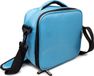 Nerthus Koeltas met schouderriem en twee zakken: blauw