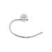 Fackelmann Handdoekring VISION chroom zilver