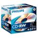 Philips 8710101710242 CD-RW 700 MB 12x 10 stuks