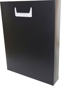 EXXO-HFP #38068 Pop-Up Rugtas Box - Book Safe - Pearl Nite Black