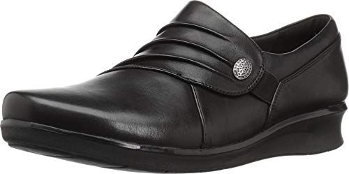 Clarks Dames Hope Roxanne Loafer, Zwart, 40 EU