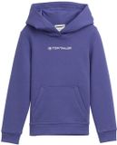 Tom Tailor Hoodie-sweatshirt met logoprint - Maat 104/110 - dark blue harbor