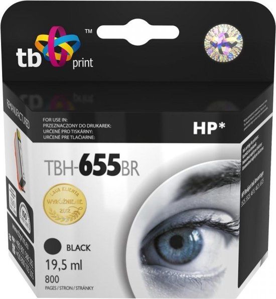 TB Print TBH-655BR inktcartridge Zwart