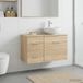 Maison Exclusive - Armoire de salle de bain en placage chêne Sonoma, 30 x 41 x 50 cm, en panneau de particules