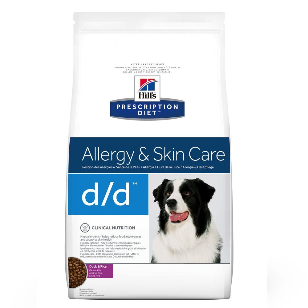 Hill's Prescription Diet Canine D/D Eend + Rijst 12 kg