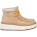 Moschino Bottes en tissu souple Beige