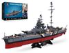 Merkloos Bismarck Bismarck slagschip bouwset - 2537 delen - Model 72 cm - Display met standaard