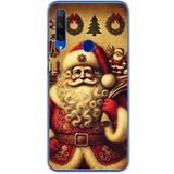 Huawei Honor 9X Bedrukt siliconen hoesje pere noel vintage