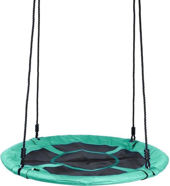 Nestschommel - 110 cm - Groen - Tot 150 kg - Buiten