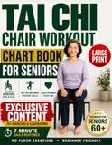 Tai Chi Chair Workout Chart Book For Seniors