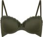 Hunkemöller Dames Lingerie Voorgevormde beugel bh Lola - Groen - maat C75
