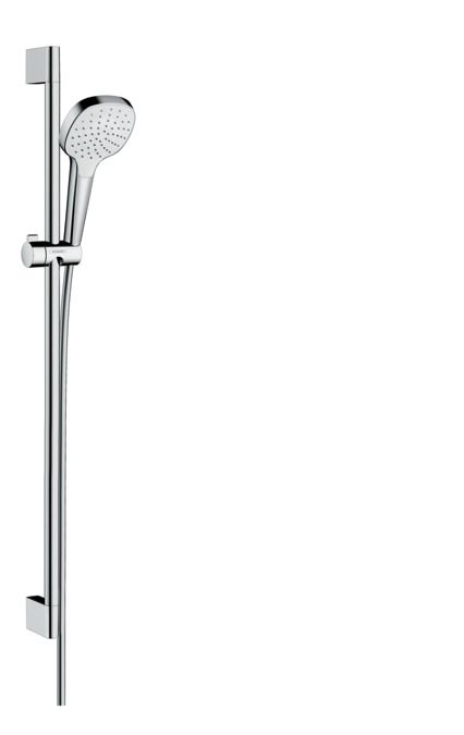Hansgrohe Croma Select E 1jet glijstangcombinatie - chroom/wit