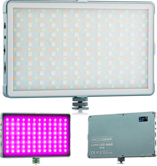 MOJOGEAR Lumi RGB LED-lamp XL - 18.5W - Grijs