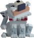 Youtooz Minecraft Figurine Loup Hanté 10 cm