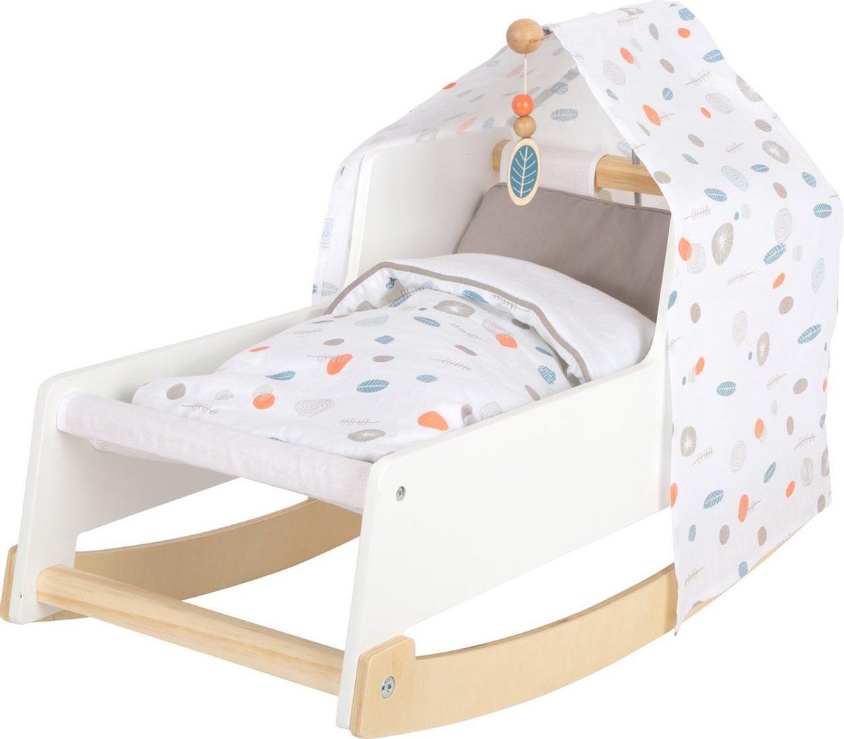 Small foot company Poppenwieg ''Little Button'' - Houten speelgoed vanaf 3 jaar