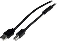 Startech 20 m actieve USB 2.0 A-naar-B-kabel - M/M